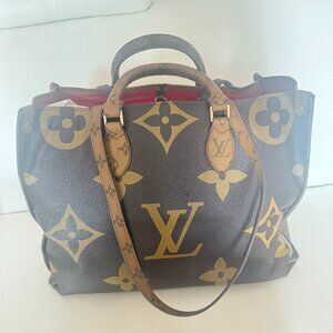 BEAUTIFUL FASHION TOTE SHOULDER BAG BROWN KHAKI